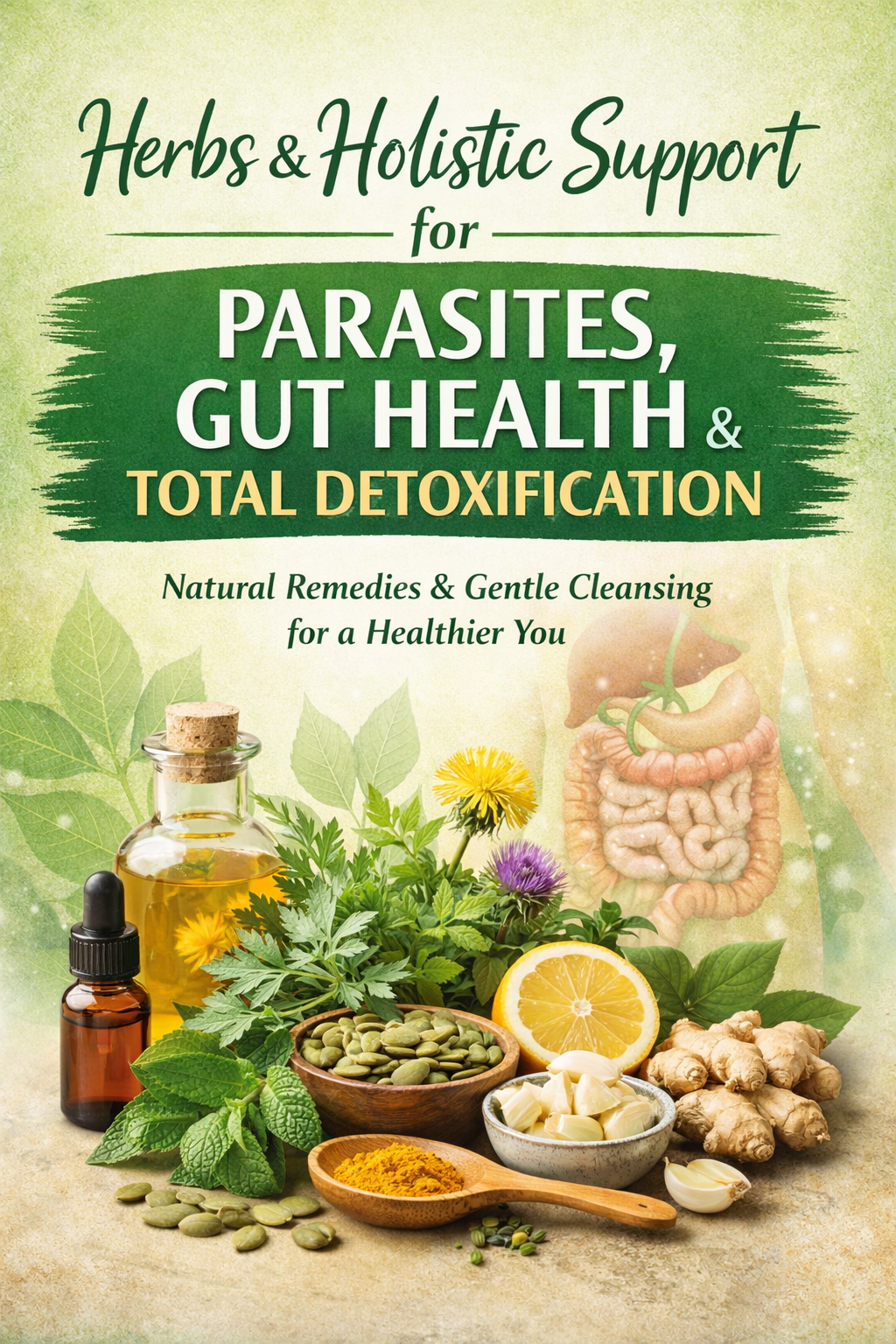 Parasite Detox & Gut Health: Herbs, Cleansing & Holistic Wellness Guide