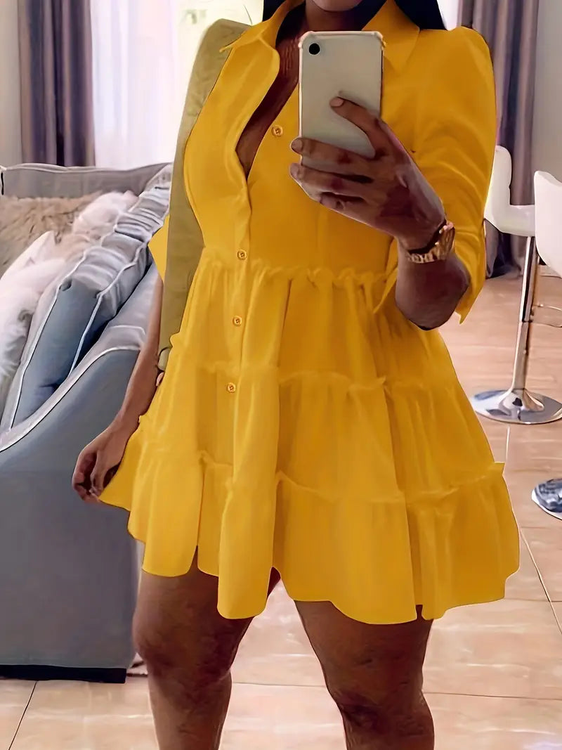 Women's Summer Ruffle Dresses - Flowy and Feminine