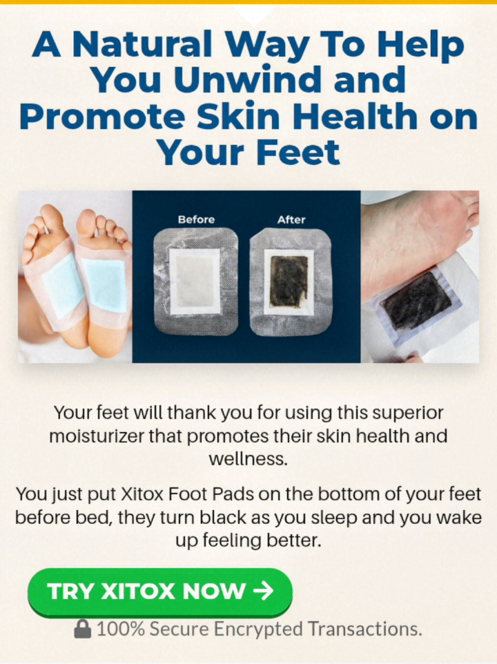 Xitox Foot Pads - Natural Pain Relief and Detox for Tired Feet