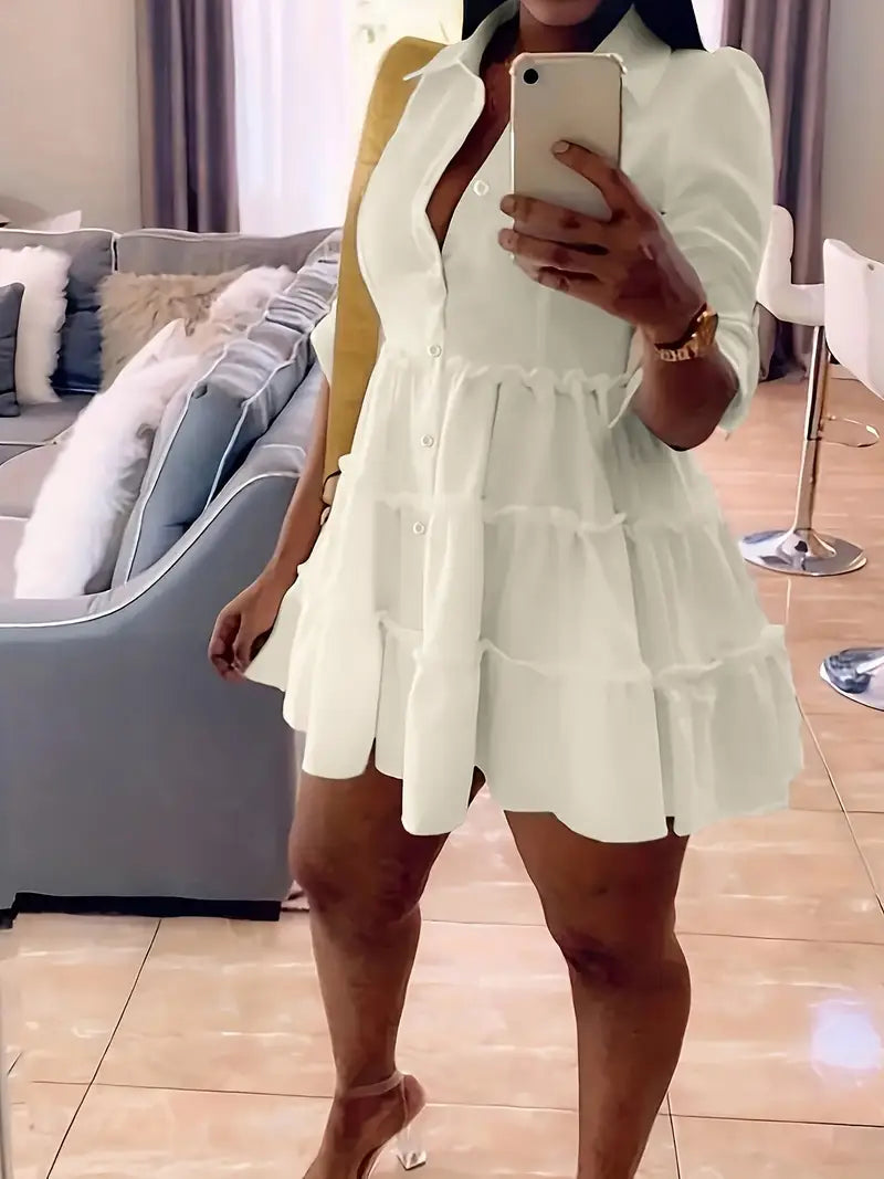 Women's Summer Ruffle Dresses - Flowy and Feminine