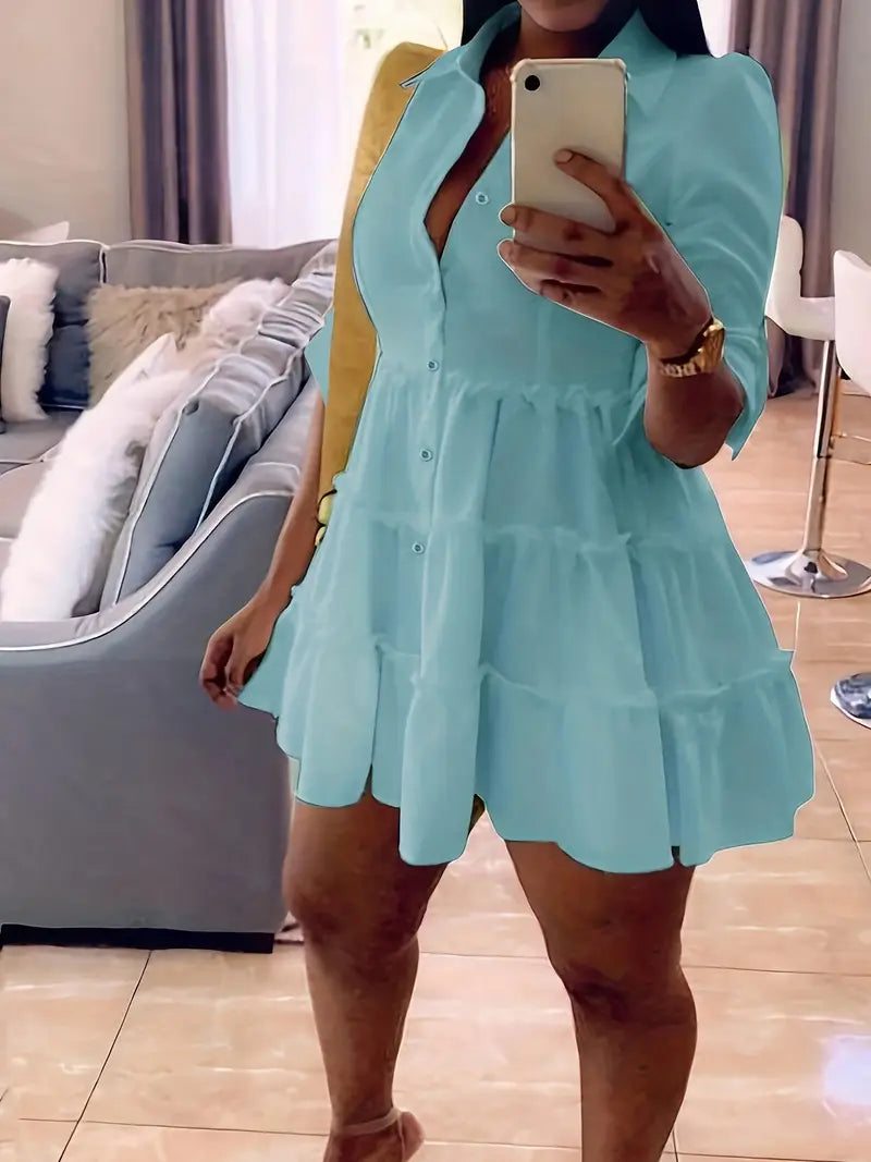 Women's Summer Ruffle Dresses - Flowy and Feminine